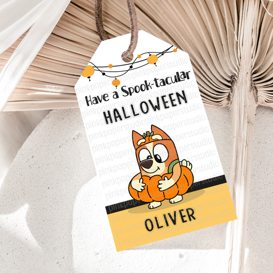 Bingo Halloween Tags • Set of 9 Tags