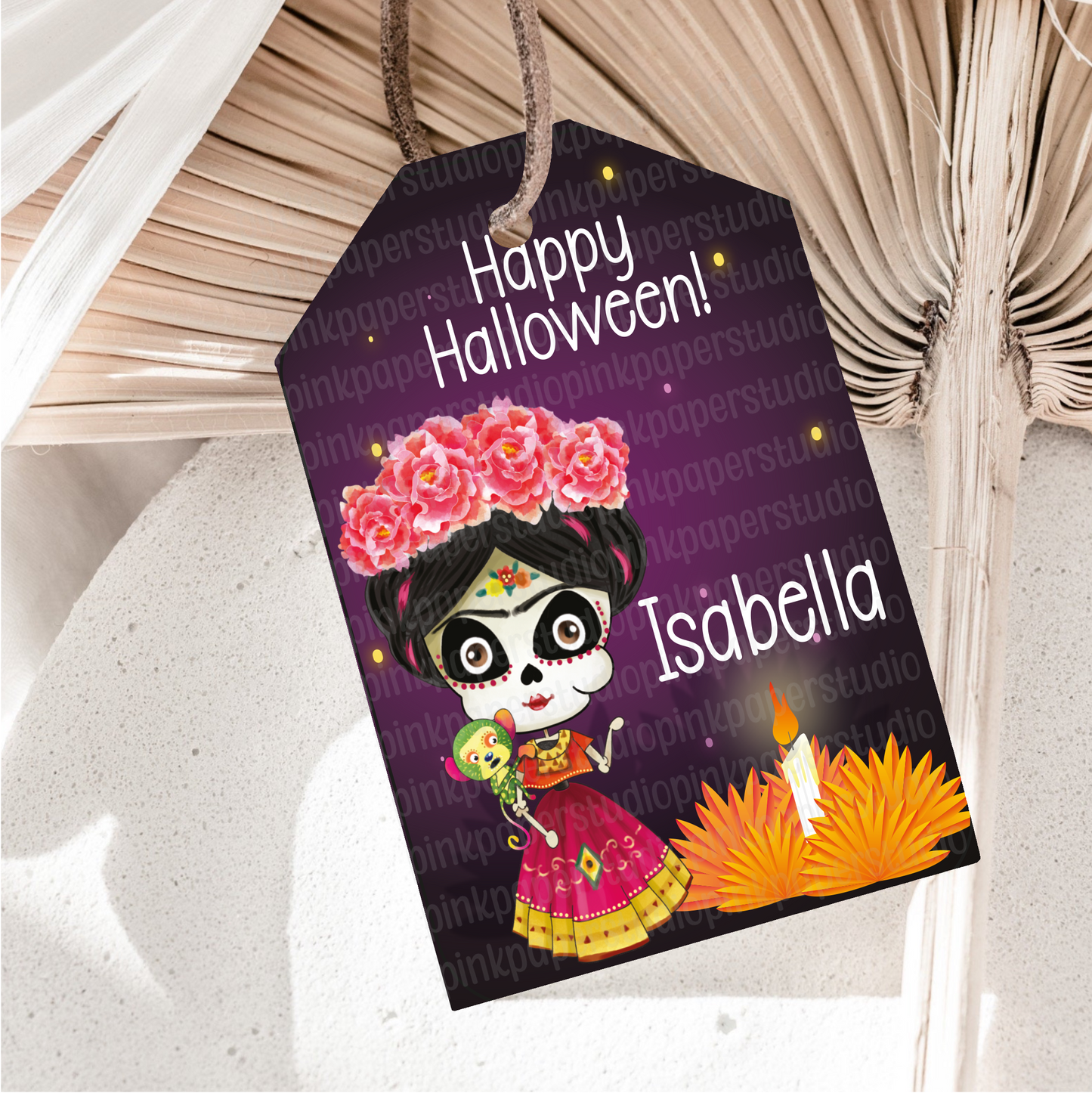 Frida Coco Halloween Tags • Set of 9 Tags