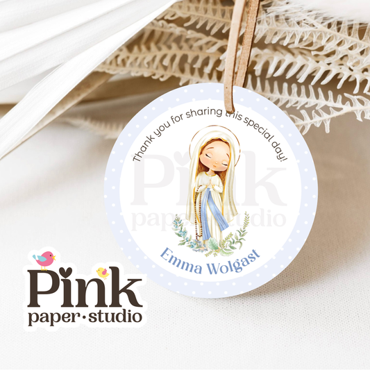 First Communion Tag • First Communion Tags for Girls