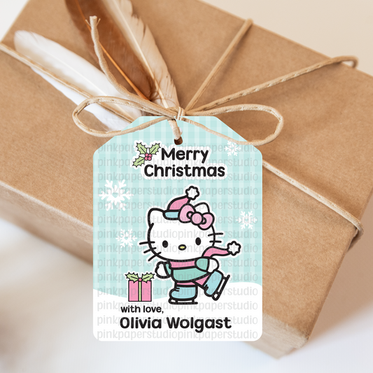 Hello Kitty Christmas Tags • Set of 9 Tags