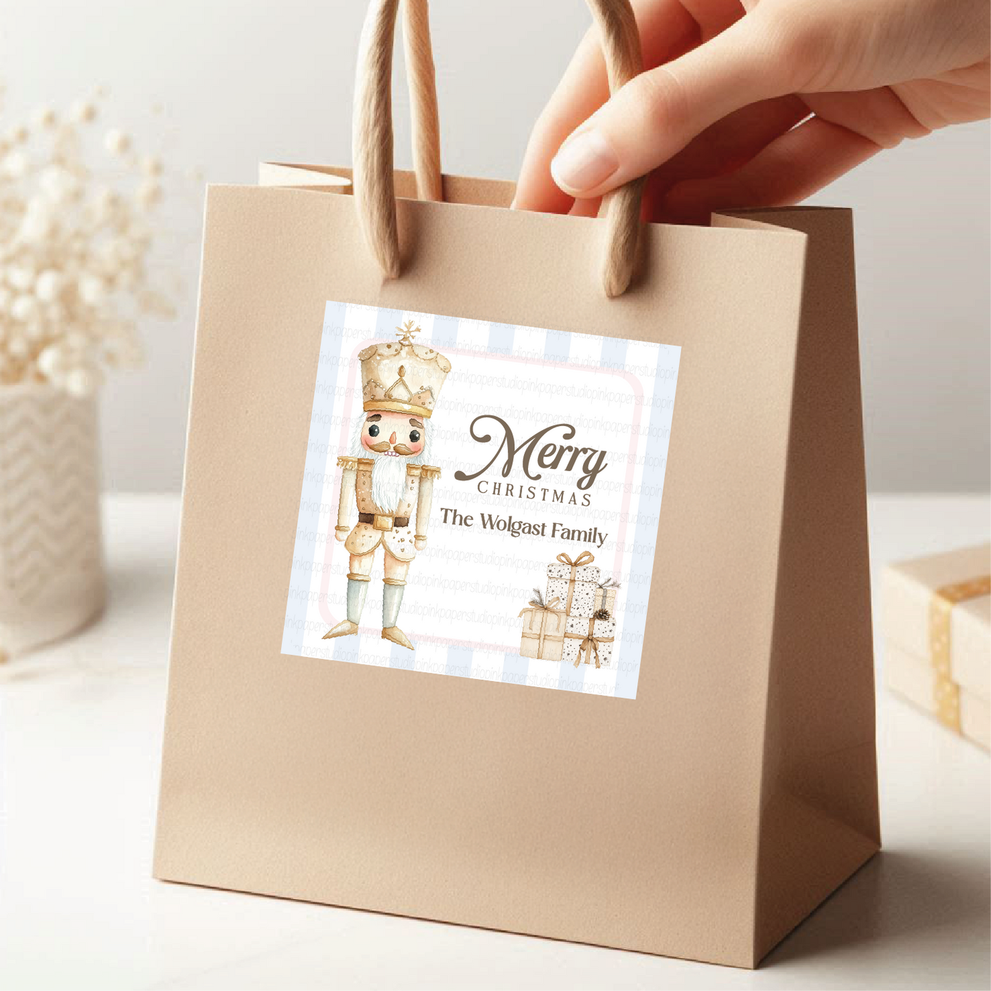 Christmas Labels • Set of 12 Labels