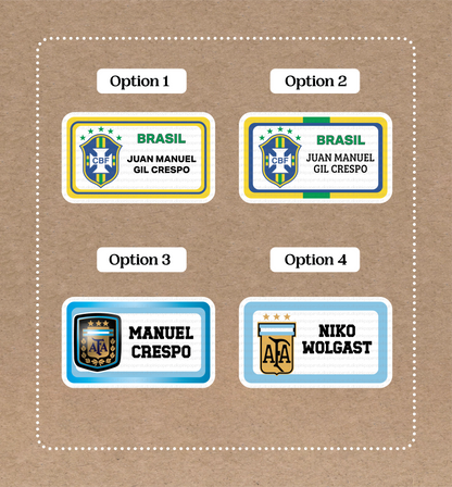 Futbol Stickers • Soccer Stickers • Set of 12 Stickers