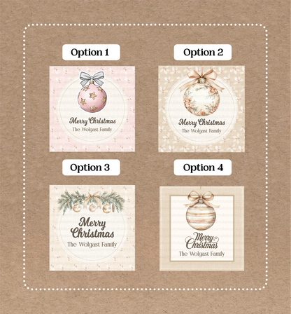 Christmas Labels • Set of 12 Labels