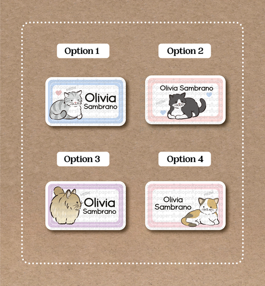 Cute Cats • Cats Sticker • Cat Labels