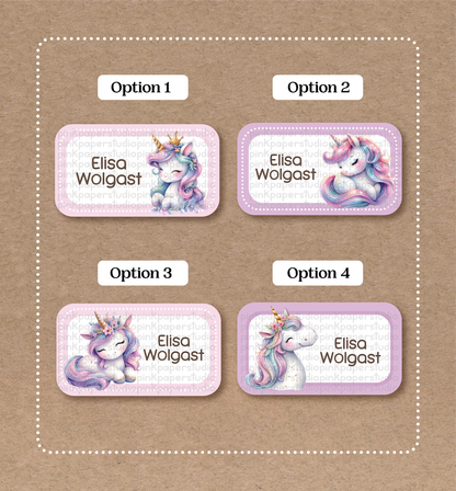 Unicorns • Unicorns Stickers • Set of 12 Stickers