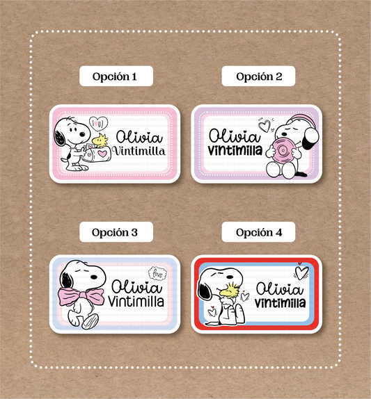 Snoopy Stickers