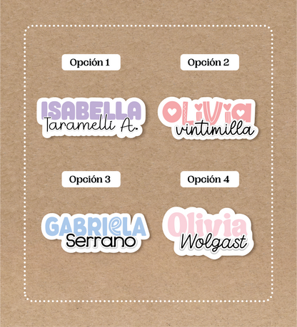 Coches • Etiquetas de coches • Juego de 12 pegatinas