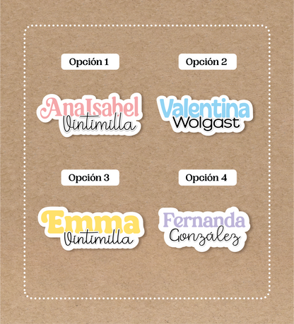 Coches • Etiquetas de coches • Juego de 12 pegatinas