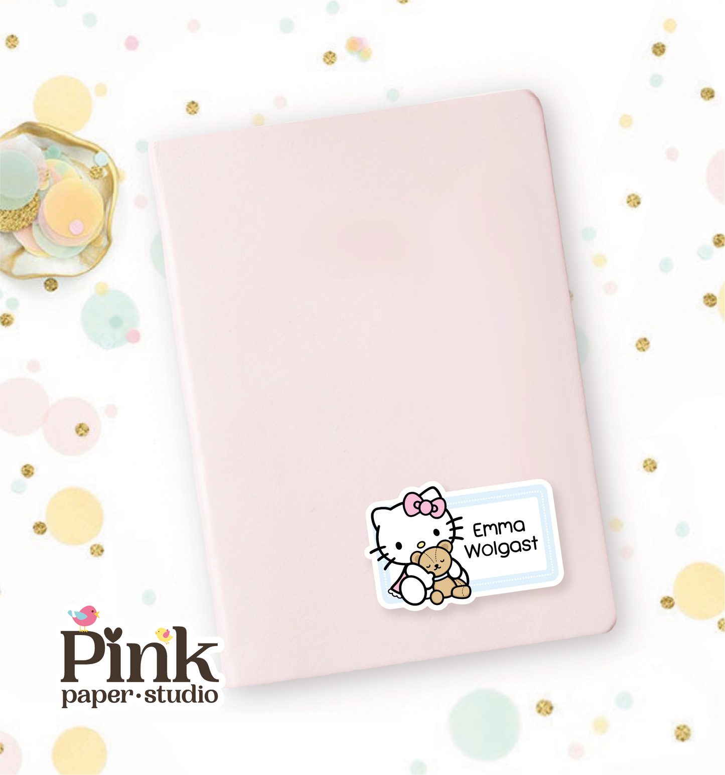 Hello Kitty Stickers • School Stickers • School Labels