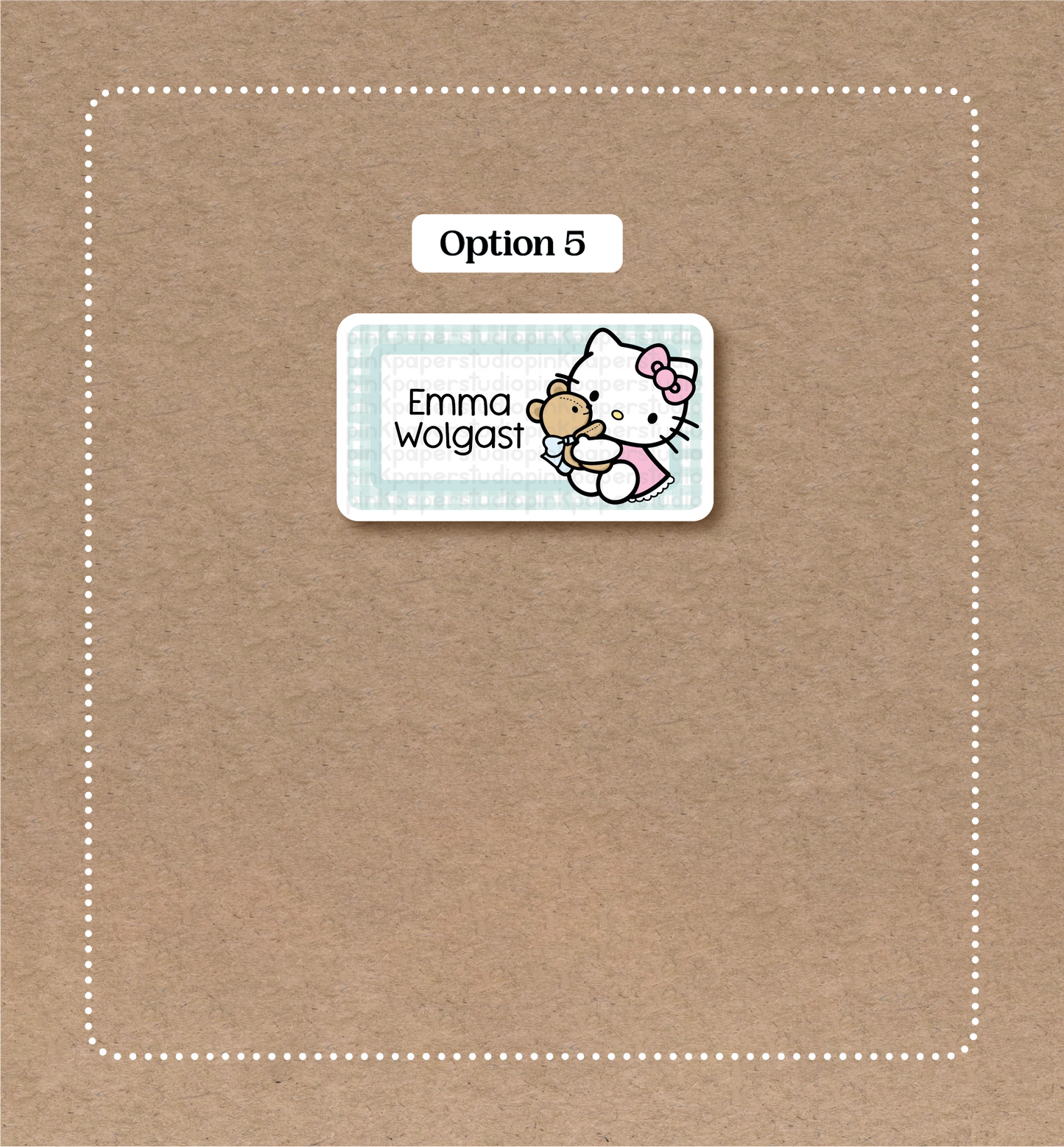 Hello Kitty Stickers • School Stickers • School Labels