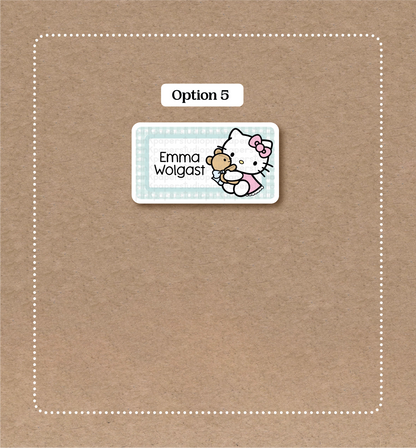 Hello Kitty Stickers • School Stickers • School Labels