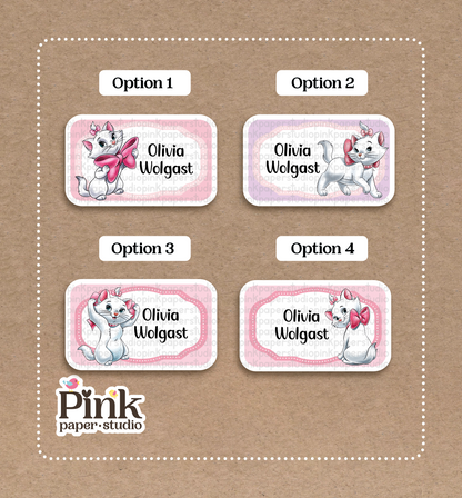 Marie the Cat Stickers - Set of 12