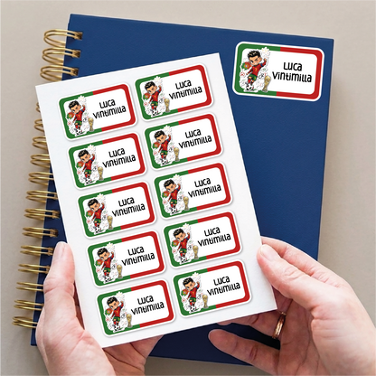 Coches • Etiquetas de coches • Juego de 12 pegatinas
