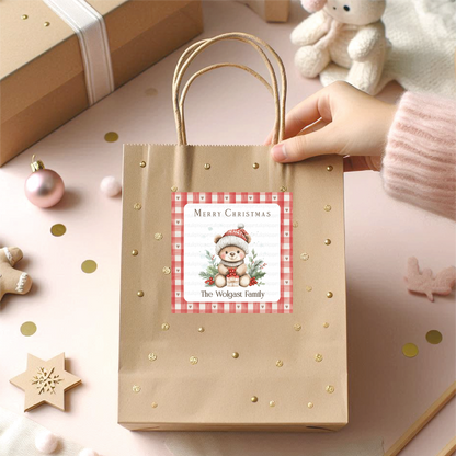 Christmas Labels • Set of 12 Labels