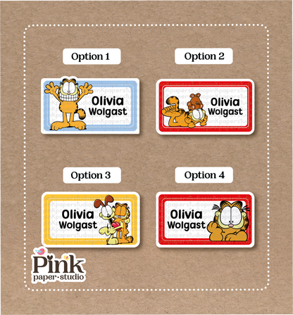 Garfield Stickers • Garfield Labels