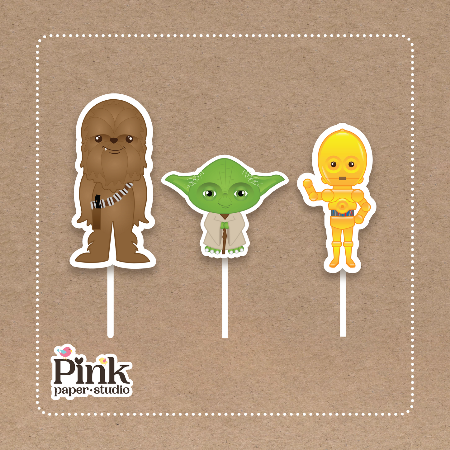 Star wars Cupcake Toppers