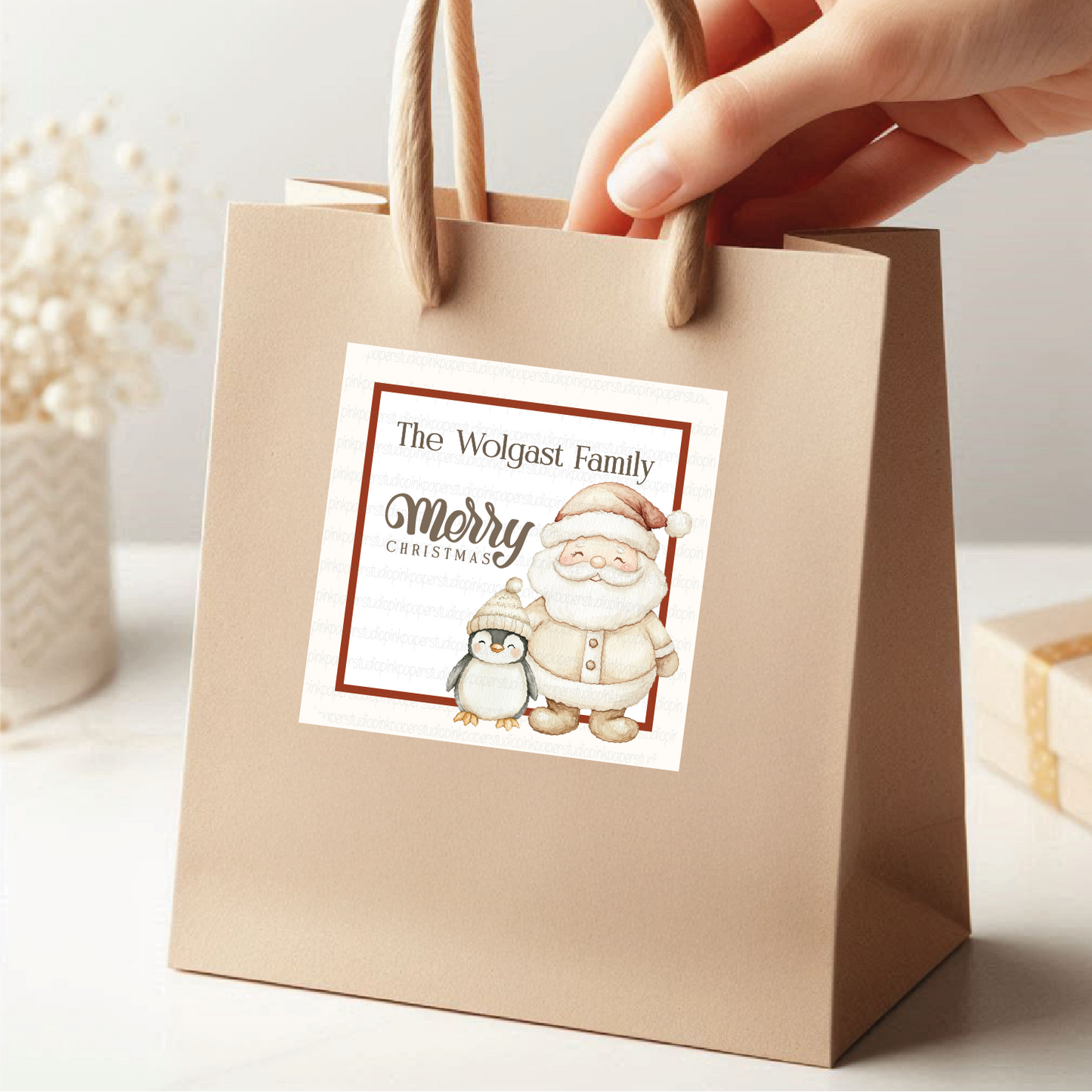 Christmas Labels • Set of 12 Labels