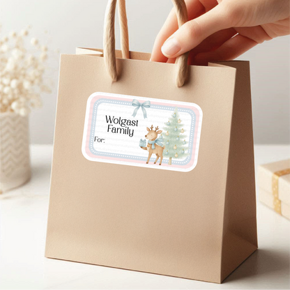 Christmas Labels • Noel • Set of 12 Labels