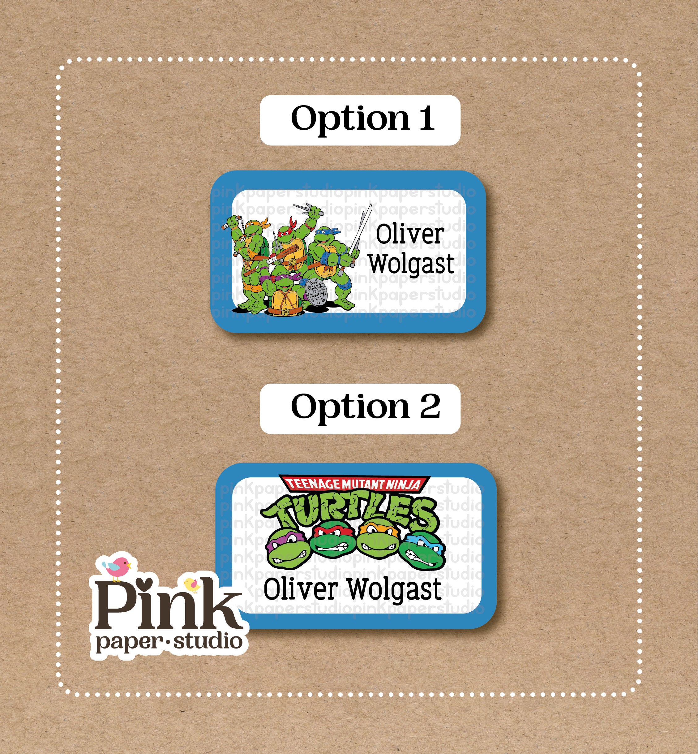 Ninja Turtles • Ninja Turtles Stickers • Set of 12 Stickers ...